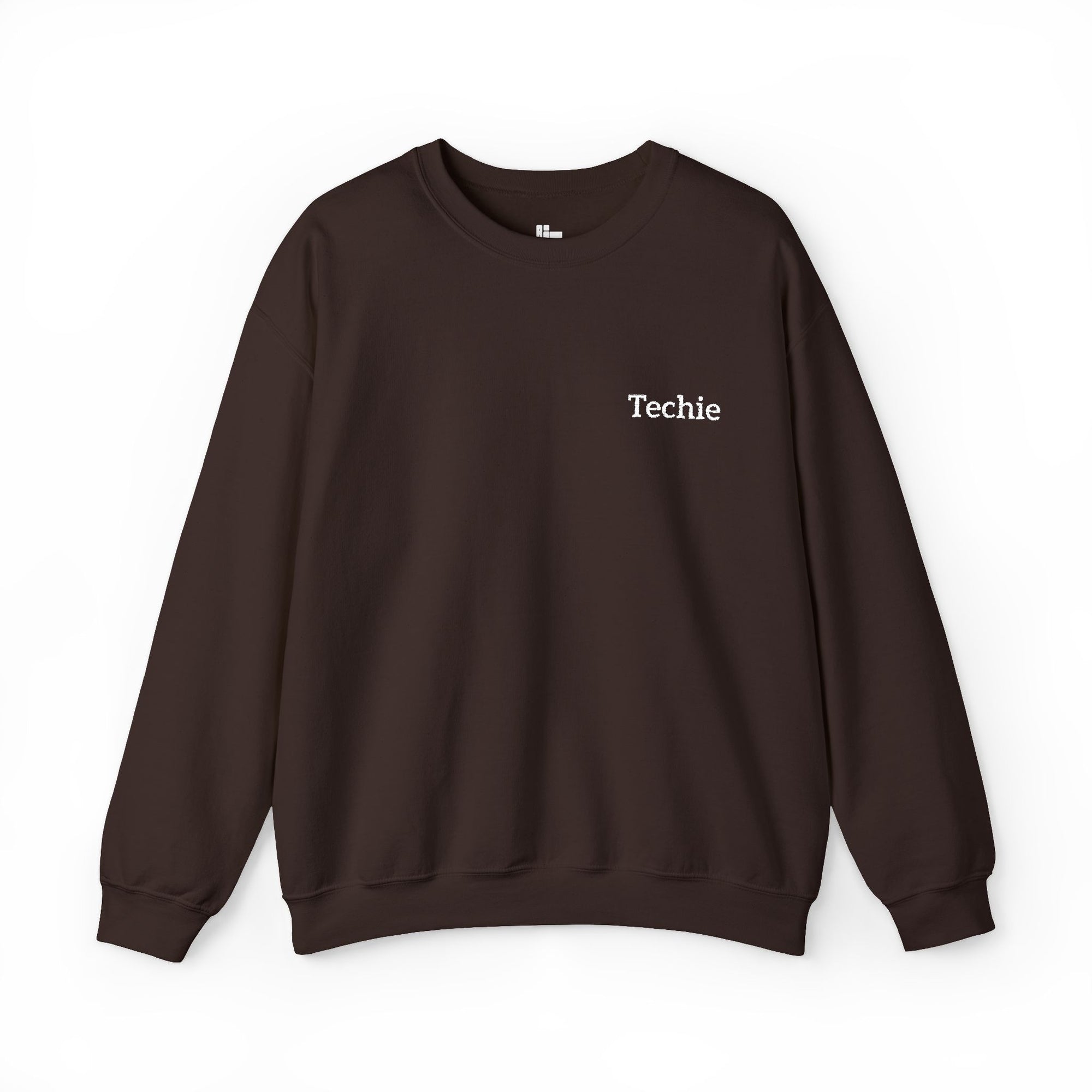 Techie Embroidered Crewneck Sweatshirt