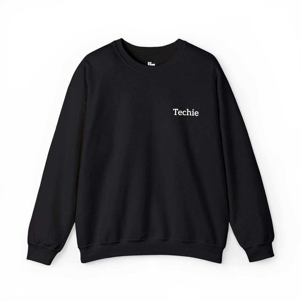 Techie Embroidered Crewneck Sweatshirt