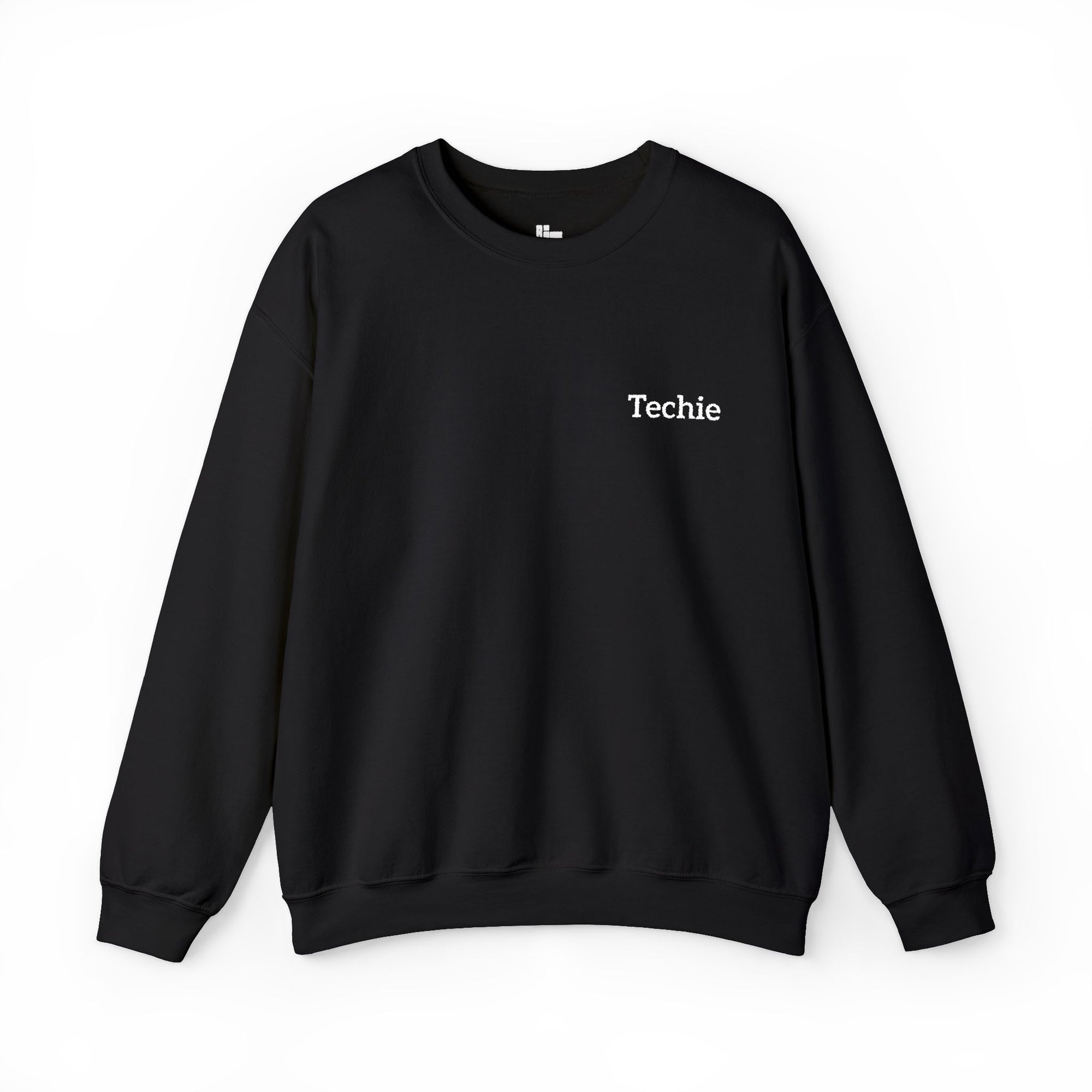 Techie Embroidered Crewneck Sweatshirt