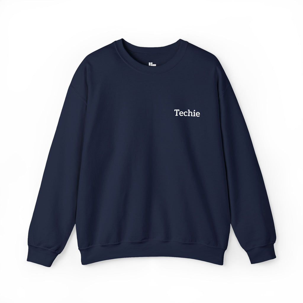 Techie Embroidered Crewneck Sweatshirt