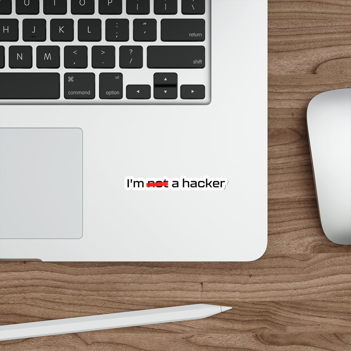 I'm Not a Hacker Stickers
