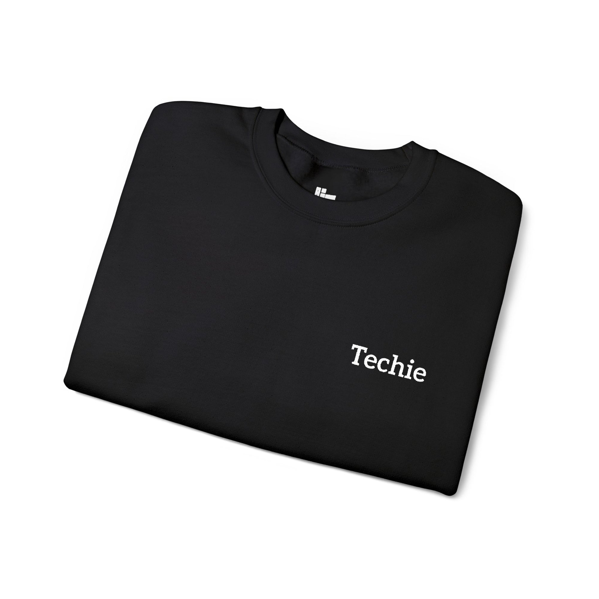 Techie Embroidered Crewneck Sweatshirt